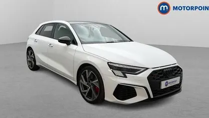 White Used 2023 Audi S3 Sportback Black Edition Hatchback | £33,699 (Fair price)