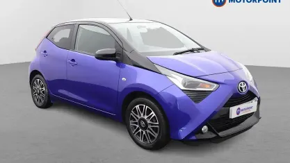 Used Toyota Aygo X-clusiv 72 HP (52 kW) 2020 Blue Hatchback