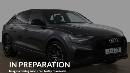 Grey Used 2022 Audi Q8 Black Edition SUV | £43,920 (Fair price)