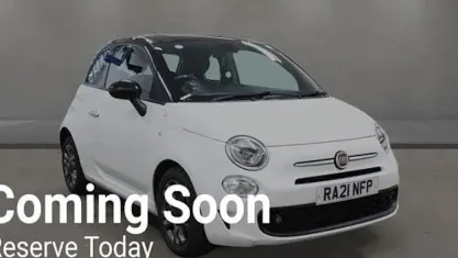 Used Fiat 500 69 HP (50 kW) 2021 White Hatchback