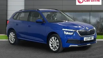 Used Skoda Kamiq SE 110 HP (80 kW) 2021 Blue SUV