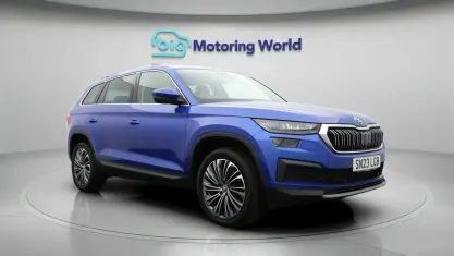Begagnad Skoda Kodiaq SE L Executive 150 HK (110 kW) 2023 Blå SUV