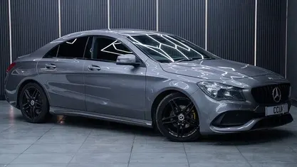 Grey Used 2018 Mercedes CLA180 AMG line Sedan | £12,691 (Fair price)