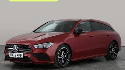 Used Mercedes CLA180 Shooting Brake Executive 136 HP (100 kW) 2022 Red Estate