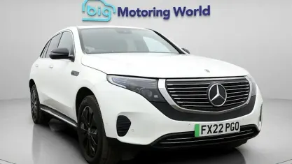 Used Mercedes EQC400 300 kW (408 HP) 2022 White SUV