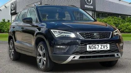 Used Seat Ateca Ecomotive 116 HP (85 kW) 2018 Black SUV