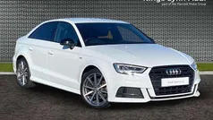 White Used 2018 Audi A3 Black Edition Sedan | £15,762 (Fair price)