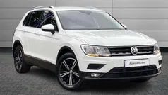 Pure white Used 2018 VW Tiguan SE SUV | £12,650 (Fair price)
