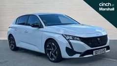 White Used 2023 Peugeot 308 Allure Premium Hatchback | £19,291 (Fair price)