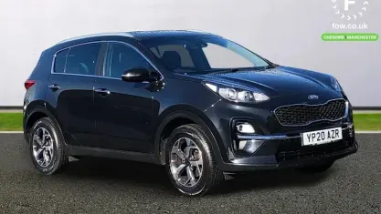 Używany Kia Sportage 182 KM (133 kW) 2020 Czarny SUV