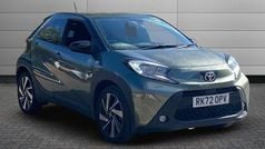 Cardamom green with black Used 2022 Toyota Aygo Hatchback | £15,150 (Fair price)