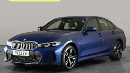Used BMW 330e M Sport 292 HP (214 kW) 2023 Blue Sedan