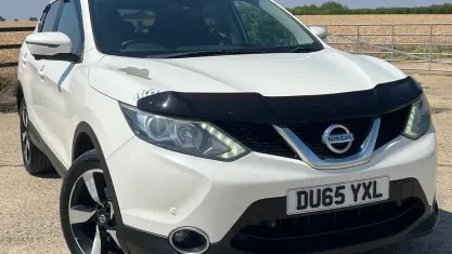 Used Nissan Qashqai N-TEC 110 HP (80 kW) 2015 White SUV