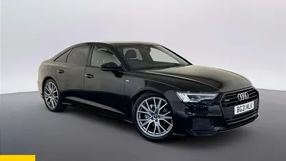 Used Audi A6 Black Edition 204 HP (150 kW) 2021 Black Sedan