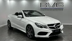 White Used 2015 Mercedes E220 AMG line Cabriolet | £10,994 (Fair price)