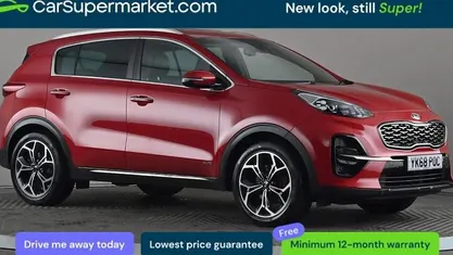 Used Kia Sportage GT-Line 136 HP (100 kW) 2019 Red SUV