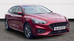 Red Used 2019 Ford Focus ST-Line Hatchback | £10,950 (Fair price)
