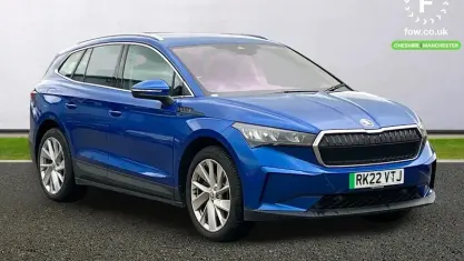 Used Skoda Enyaq iV ecoSuite 150 kW (204 HP) 2022 Blue SUV