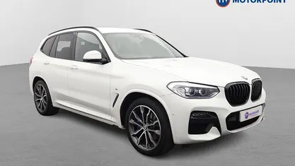 Used BMW X3 M Sport 190 HP (139 kW) 2021 White SUV
