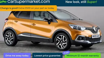 Used Renault Captur Iconic 90 HP (66 kW) 2019 Orange/black SUV