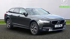 Grey Used 2018 Volvo V90 CC Pro Estate | £22,099 (Fair price)