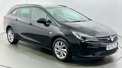 Used Vauxhall Astra Business Edition 122 HP (89 kW) 2020 Black Estate