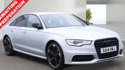 Used Audi A6 Black Edition 190 HP (139 kW) 2014 Silver Sedan