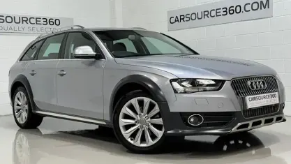Begagnad Audi A4 Allroad Design 177 HK (130 kW) 2014 Silver Kombi