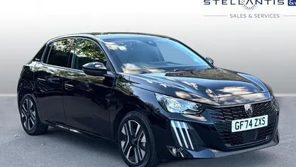 Black Used 2024 Peugeot 208 Allure Hatchback | £14,555 (Fair price)