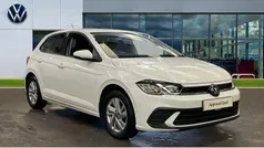 White Used 2022 VW Polo Life Hatchback | £14,159 (Fair price)
