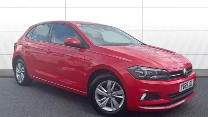 Used VW Polo SE 80 HP (58 kW) 2020 Red Hatchback