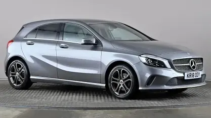 Used Mercedes A180 Sport Edition 122 HP (89 kW) 2018 Grey Hatchback