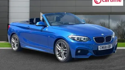 Used BMW 225 M Sport 224 HP (164 kW) 2018 Blue Cabriolet
