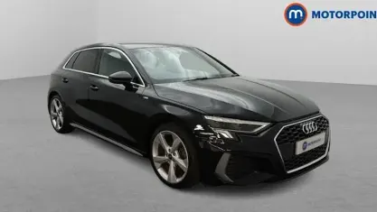 Used Audi A3 Sportback S-Line 110 HP (80 kW) 2022 Black Hatchback