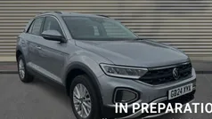 Pyrite silver metallic Used 2024 VW T-Roc Life SUV | £24,783 (Fair price)