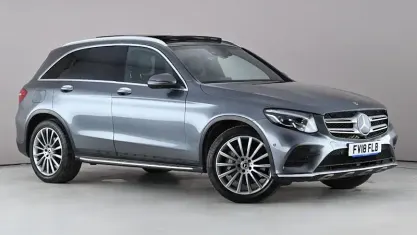Begagnad Mercedes GLC220 AMG Line Premium 170 HK (125 kW) 2018 Grå Kombi