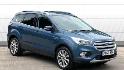 Used Ford Kuga Titanium 150 HP (110 kW) 2019 Blue SUV