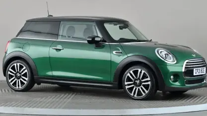 Used Mini Cooper Exclusive 136 HP (100 kW) 2021 Green Hatchback