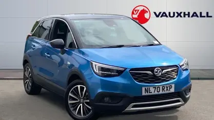 Used Vauxhall Crossland X Elite 83 HP (61 kW) 2020 Blue SUV