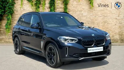 Used BMW iX3 Comfort Edition 210 kW (286 HP) 2021 Black SUV