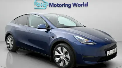 Used Tesla Model Y Long Range AWD 378 kW (514 HP) 2022 Blue SUV