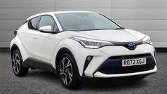 White Used 2023 Toyota C-HR Design SUV | £20,100 (Fair price)