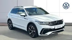 White Used 2022 VW Tiguan R-line SUV | £28,096 (Fair price)