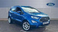 Blue Used 2022 Ford Ecosport Titanium SUV | £12,881 (Fair price)