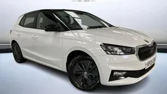 Moon white metallic black magic pearl effect Used 2025 Skoda Fabia Design Edition Hatchback | £17,499 (Fair price)
