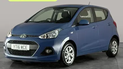 Gebraucht Hyundai i10 SE 67 PS (49 kW) 2016 Blau Kleinwagen