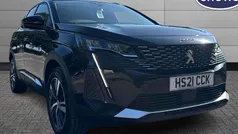 Black Used 2021 Peugeot 3008 Allure Premium SUV | £15,478 (Fair price)