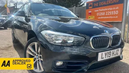 Used BMW 118 Sport Line 136 HP (100 kW) 2019 Black Hatchback