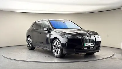 Used BMW iX Sport Line 239 kW (326 HP) 2022 Sapphire black SUV