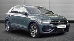 Petrol blue Used 2025 VW T-Roc R-line SUV | £29,495 (Fair price)